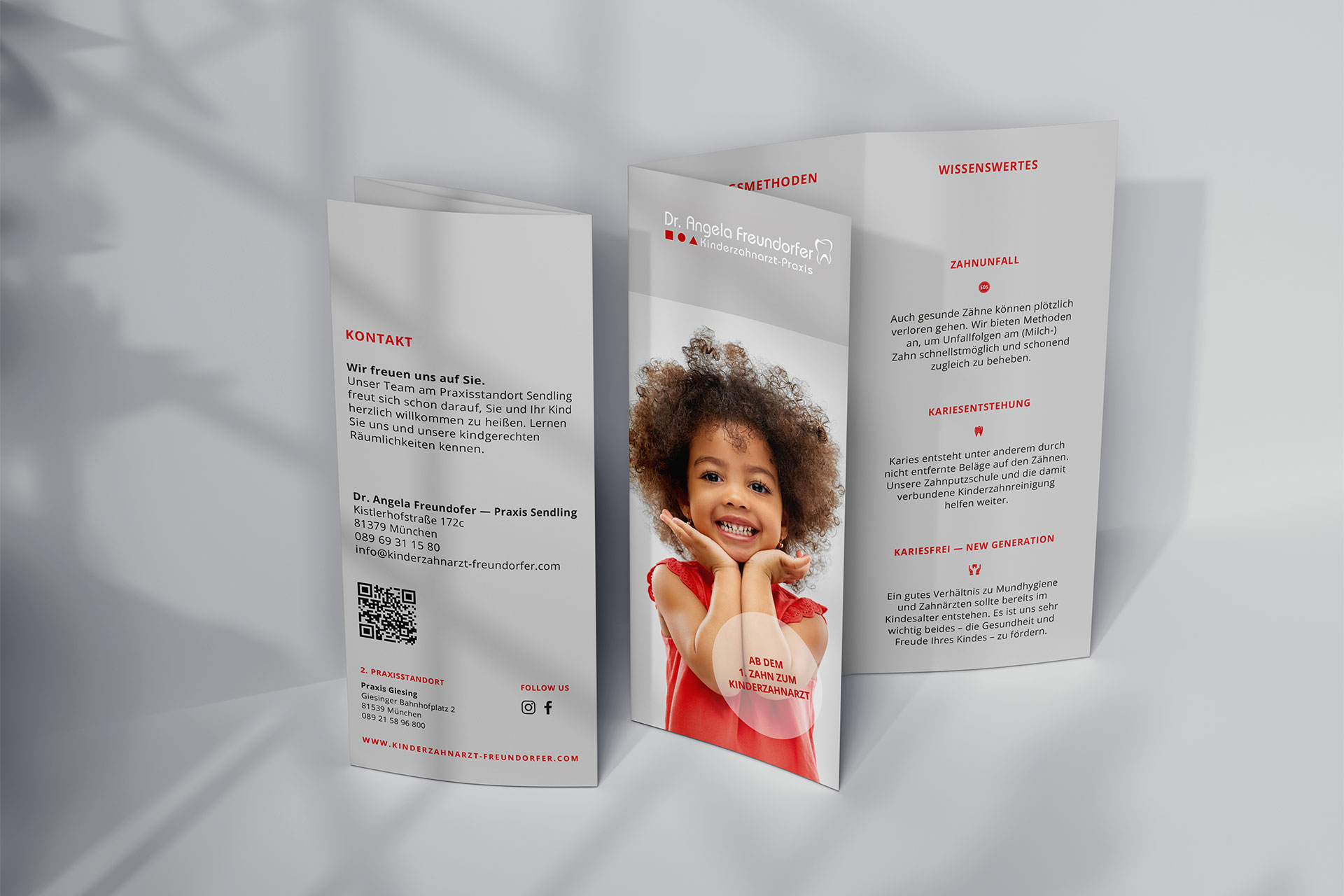 Chiara Hruby Lateo, Dr. Freundorfer, Corporate Design, Printmedien, Flyer