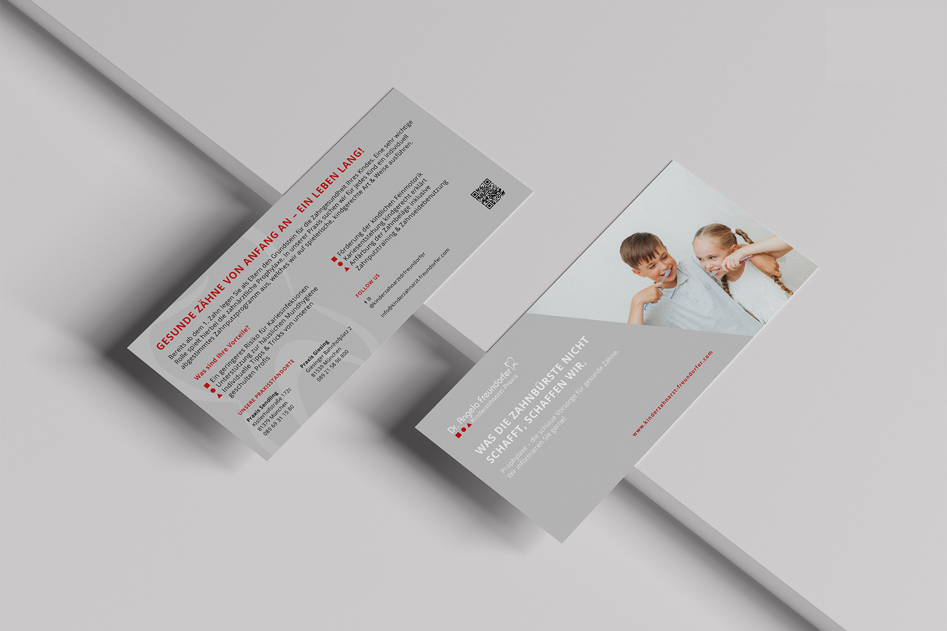 Chiara Hruby Lateo, Dr. Freundorfer, Corporate Design, Printmedien, Flyer