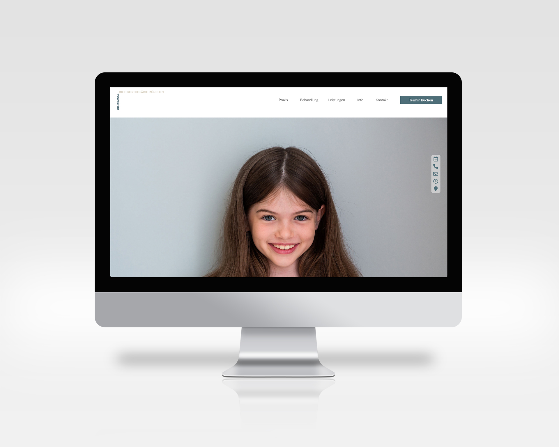 Chiara Hruby Lateo, KFO München, Webdesign, SEO