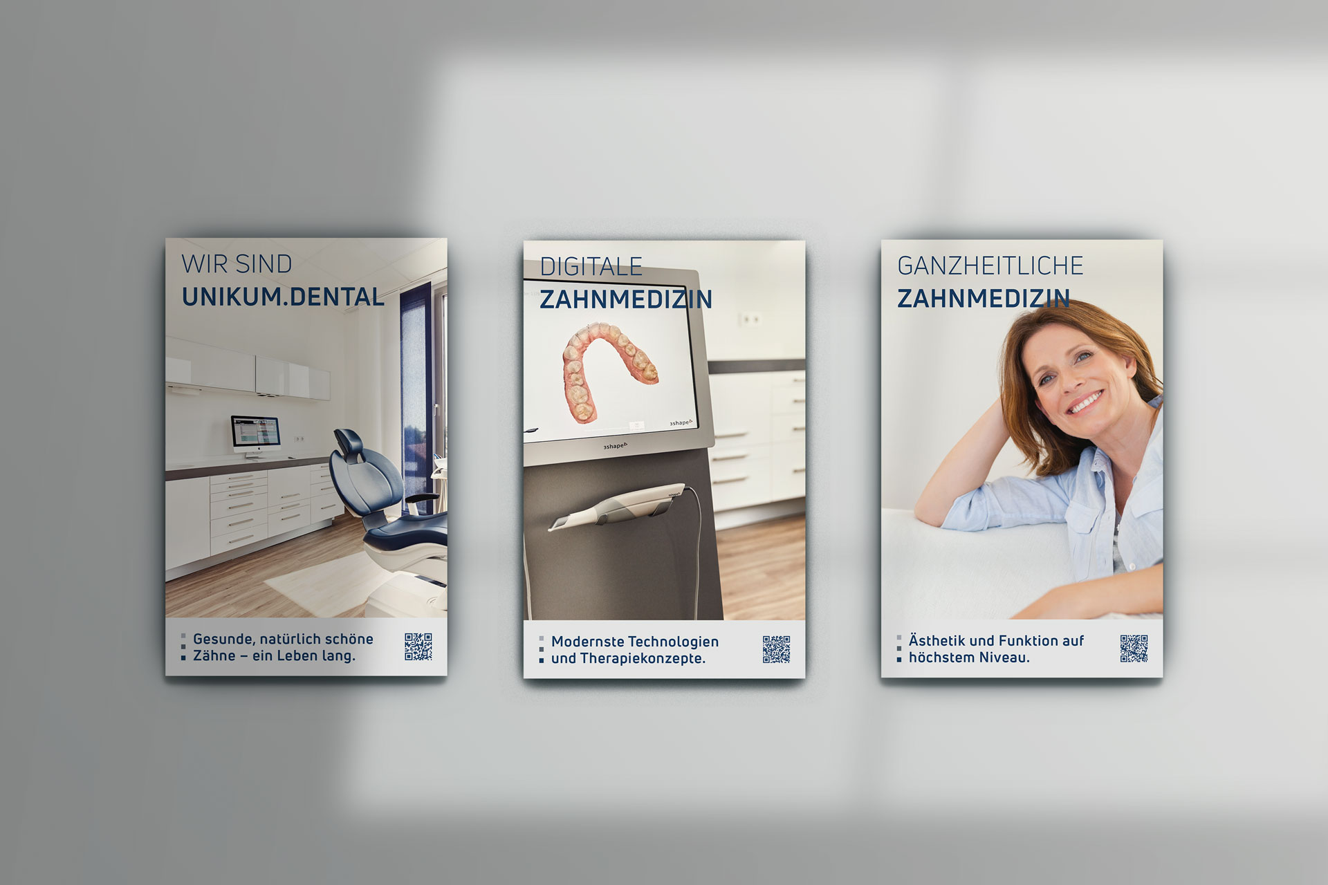 Chiara Hruby Lateo, Unikum.dental, Printmedien, Außenwerbung, Plakat