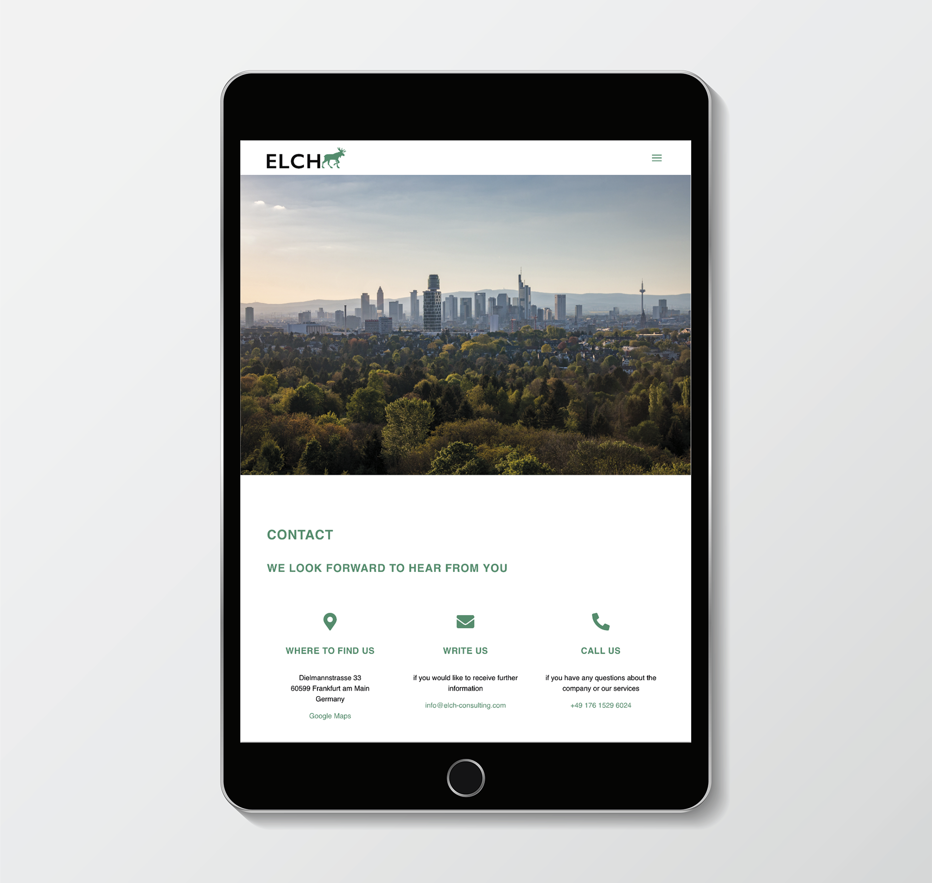 Chiara Hruby Lateo, Elch, Corporate Design, Printmedien, Visitenkarten