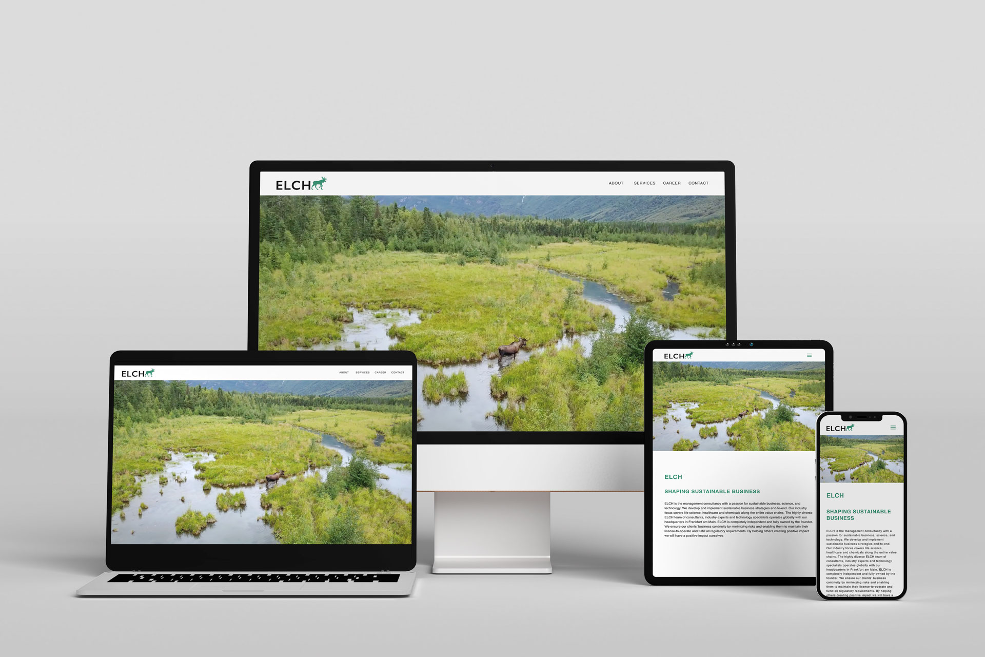 Chiara Hruby Lateo, Elch, Webdesign