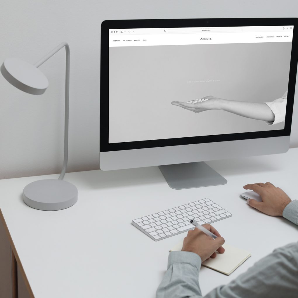 Chiara Hruby Lateo, Aescura, Webdesign, SEO