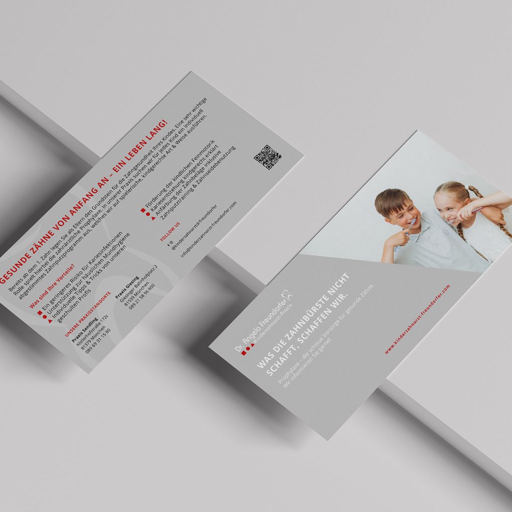 Chiara Hruby Lateo, Dr. Freundorfer, Corporate Design, Printmedien, Flyer